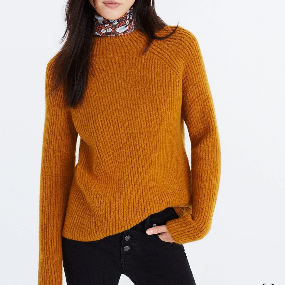 Madewell Northfield Mockneck Sweater